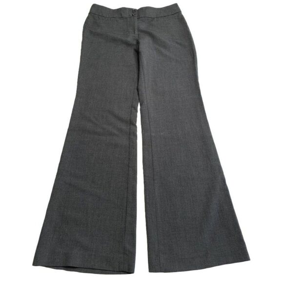 Ann Taylor LOFT Charcoal Gray Kate Curvy Fit Straight Leg Sz 6 - Picture 8 of 9